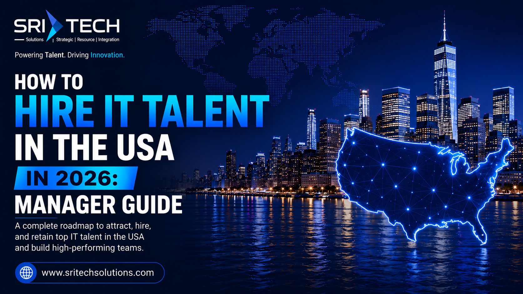 Hiring manager reviewing how to hire IT talent for a US technology team in 2026